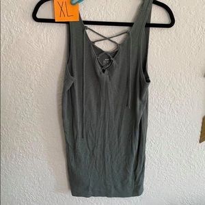 Aerie lace up tank